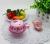 High temperature round cup/cake holder/baking cup/ heat-proof cup with red bottom and cartoon design
