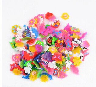 30款编织手链皮筋彩虹橡皮圈橡皮筋配件批发硅胶橡皮筋手链吊坠