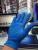 Disposable blue nitrile gloves