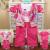 Yiwu purchase new Barbie print heart girls t-shirt three piece set children's clothing