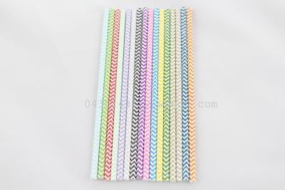Colorful striped eco - friendly paper straws party ultimately responds straws cocktail straws art paper straws