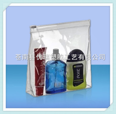 Clear PVC bag PVC cosmetic bag with zipper