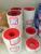 Red White zinc oxide tape hot-melt tape color customizable length size range