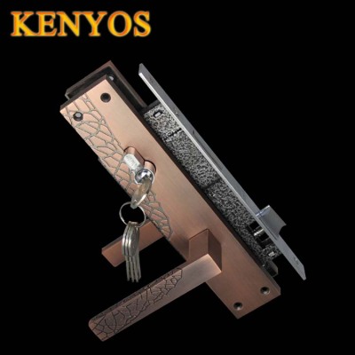 KENYOS foreign trade zinc alloy mechanical lock with lock core lock APX03