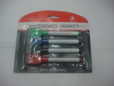 4 PCs blister card [marker] using environmentally friendly inks, fluent, reasonable price