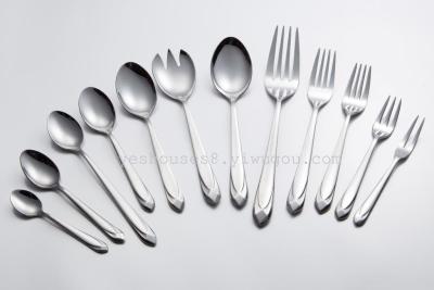 High-grade stainless steel tableware, cutlery