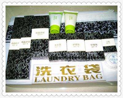 Zheng hao hotel disposable toiletries set toothbrushes bath cap soap comb razor