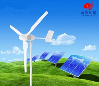 Island 3KW wind-solar hybrid power generation system using household wind power generation system