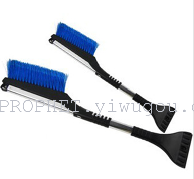 Telescoping snow brush aluminum snow shovel car SUV with a snow shovel with a brush