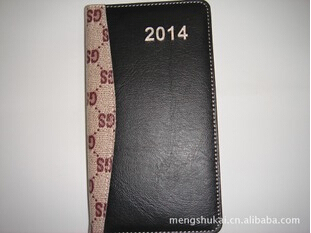 Manufacturers selling products in 2015 Almanac high-end fashion and easy to carry bag Notepad