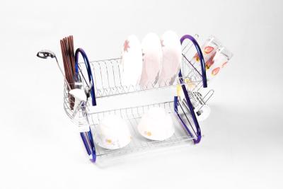 Factory direct s-type two-tier dish rack drain frame wholesale