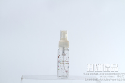 012T transparent flat shoulder spray bottles of fine spray small bottle bottled lotion sample bottles