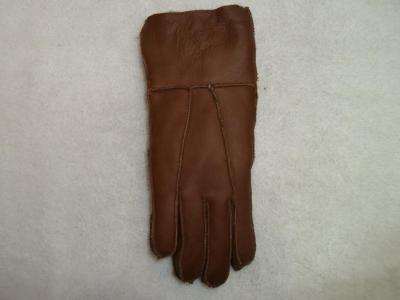 Spell ladies leather Sheepskin wool fur leather gloves