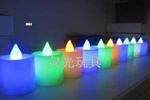 Luminous Candle LED Electronic Candle Christmas Party Decoration Night Light Colored Candle