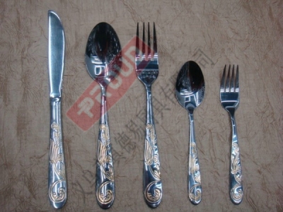 Stainless steel cutlery 3540A stainless steel cutlery, knives, forks, spoons