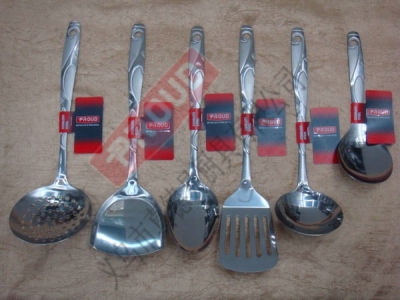 Stainless steel kitchenware 5020 stainless steel spatula spoon, slotted spoon, shovels, spoons