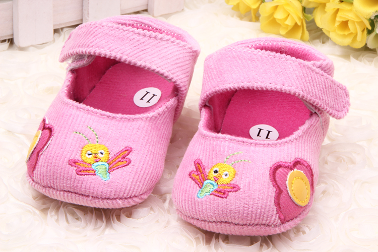 外贸批发 babyshoes 宝宝学步鞋 灯芯绒婴儿软底鞋子 0358