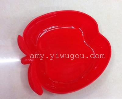 Creative fruit plate fruit plate table trash plate plastic small pelvis bone on the plate and saucer disc