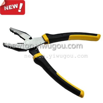 Industrial-grade high-quality chrome vanadium steel pliers vise 8.5-inch mill back of fine finishing and electrophoresis