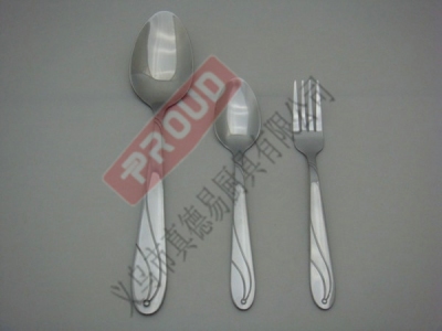 Stainless steel flatware 3690 stainless steel cutlery, knives, forks, and spoons