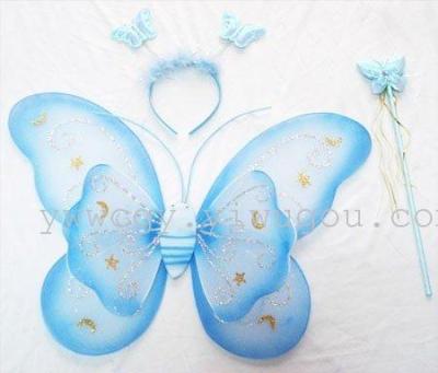 48*38CM butterfly wings three piece suit
