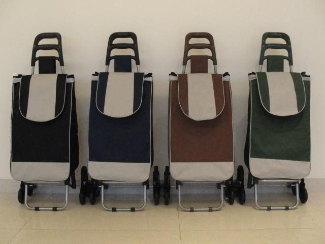 牛头柄手拉杆老年人防滑购物车