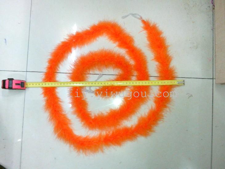 厂家批发卡通花束制作材料/婚庆用品羽毛半绒毛条服装辅料