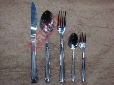 Stainless steel flatware 9090 stainless steel cutlery, Western knives, Western fork, spoon