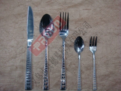2530AD gold-plated stainless steel tableware stainless steel cutlery, knives, forks, and spoons