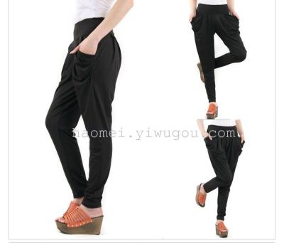 Harlan, Korean women's trousers pants footless tights wholesale