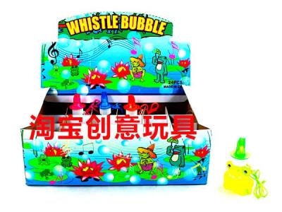 Frog Whistle Bubble Water