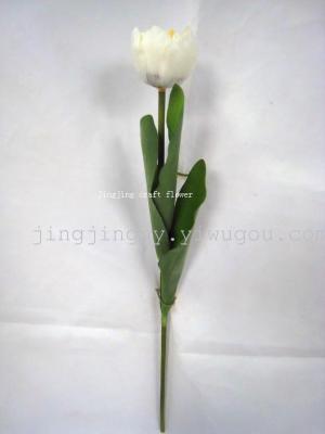 Single small Tulip factory direct high simulation flower artificial flower high degree of simulation can be made 6 colors