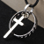 Patron cross titanium steel necklace jewelry pendants necklace wholesale for men and women TT5539066