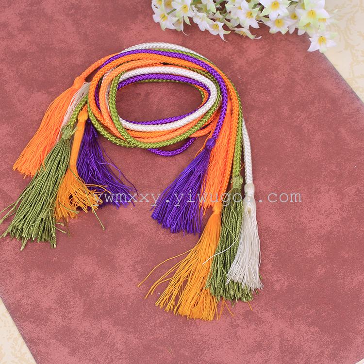 流苏 手链 项链 玉线  两头须  八股绳