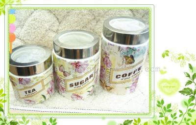 Canister sugar bowl decorations candy fruit tea canister kitchen supplies and gifts wholesale