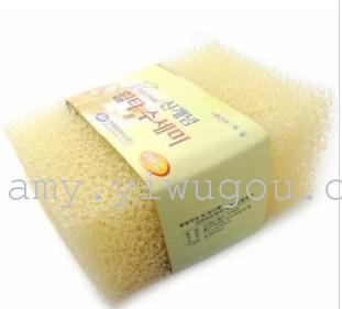 Loofah-like dish washing sponge kitchen towel dish cloth brush sponge