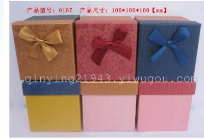 Gift boxes for special paper gift box for a single gift box bow gift set