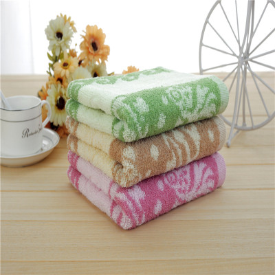Pure cotton Jacquard face towel with absorbent towel factory direct wholesale supply of household necessities