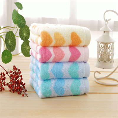 Towel factory direct Ting dragonseal love ultra absorbent cotton towel wash washcloth wholesale