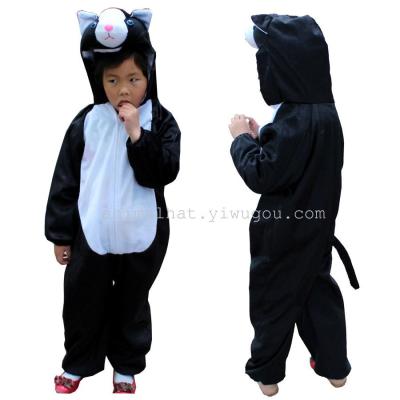 New foreign trade export goods source stage props costumes costumes animal clothing animal clothing animal clothes black cat.