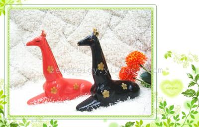 Fawn new animal ornaments color glaze decoration the creative decorations home decoration crafts wholesale