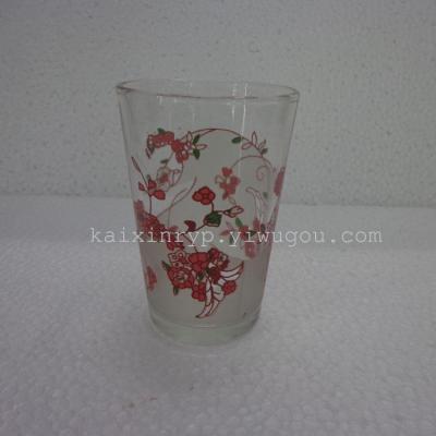 Factory Direct sale glass 1058 high-grade printed glass 6 sets of glass products