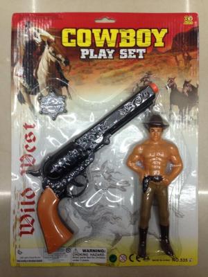 Cowboy series guns, handcuffs