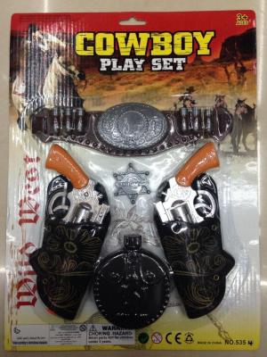 Cowboy series guns, handcuffs