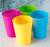 Shutting the creative fashion colorful glass beer mugs drinking glasses cheap cups Cup brush rinsing cup and plastic cups