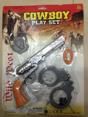 Cowboy series guns, handcuffs