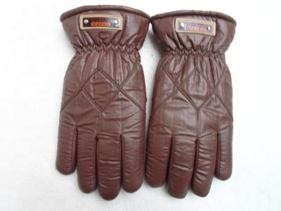 Men's PU-cotton gloves