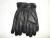 Men's leather side Buckles Gloves