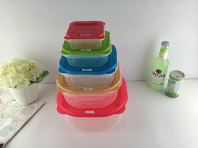 Square set of 5 storage box