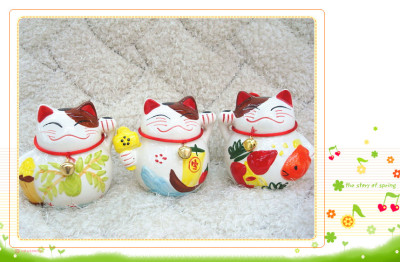 210 pot lucky cat ornaments creative lucky cat Office opening housewarming gifts wholesale